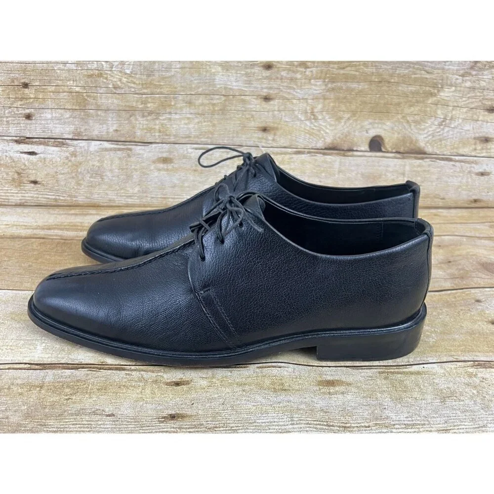 Cole Haan Beckett Oxford II Black‎  Leather Shoes Mens Size 8D